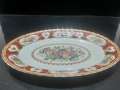 Стар български порцелан плато елипса , снимка 7