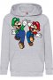 Детски Суитчър/Суитшърт Mario & Luigi High Five,Super Mario,Игра,Подарък,Изненада,Забавление,Рожден , снимка 2