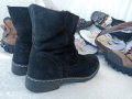 дамски боти, ботуши, естествена кожа велур 38 -39, снимка 7