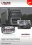 Лед LED Правоъгълен Халоген за Тир, Камион – M710621, снимка 1