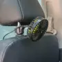 USB вентилатор за автомобил с монтаж към подглавник, снимка 2