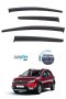 Комплект ветробрани Sunplex за Dacia Sandero Stepway 2008-2020г. лепящи ленти, 4 броя, снимка 1 - Аксесоари и консумативи - 42838610
