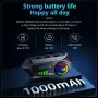 Комплект 2 бр. интеркоми за каска Bluetooth 6.0, сдвояване помежду им, CVC + DSP шумопотискане, LED , снимка 9