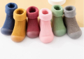 Детски есенни обувки с чорап тип пантофки , снимка 1 - Детски маратонки - 44674351