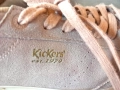 Kickers дамски кецове от естествен велур, цвят пудра – № 38,5, снимка 5