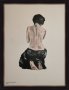 голяма картина на жена тяло акрилни бои върху платно 2007, снимка 1 - Картини - 31059243