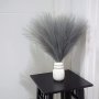 Нов пухкав декор изкуствена трева от пампас Фалшиви цветя за ваза стая, снимка 5