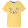 Детска тениска, светла охра, 104(SKU:11685, снимка 1 - Детски тениски и потници - 44792628