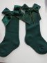  новогодишни чорапи с панделка, снимка 2