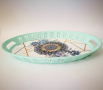 Поднос елипса с дръжки, различни декори / 200086, снимка 4