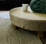 Ръчно изработена табуретка от юта!, снимка 7