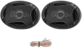 Комплект Автомобилни говорители, Трилентови, Елипсовидни, 800W, 6x9", снимка 6