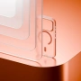 Кейс Etteri Icy Mag case, За iPhone 17 Pro Max (6.9), Оранжев и Протектор, снимка 4