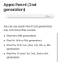 Apple pencil 2nd generation , снимка 2