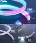 LPDISPLAY Интелигентна неонова LED светлинна лента 3m, снимка 2