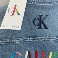 Дънков елек Calvin Klein Jeans, снимка 4 - Елеци - 38226209