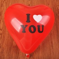 10 балона с надпис I love you, снимка 2 - Други - 30711409