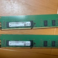 16GB 1Rx8 PC4-2400T DDR4 ECC - MICRON, снимка 1 - RAM памет - 43865354