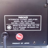 Nikko NA-2000 и NIKKO ND-750, снимка 9 - Ресийвъри, усилватели, смесителни пултове - 31853534
