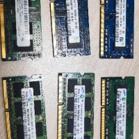 RAM за Лаптоп 6 Бр X 2GB DD3, снимка 1 - RAM памет - 42897577