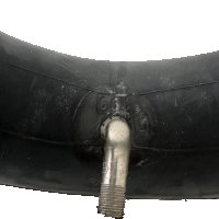 Вътрешна гума крив вентил за ZERO 11X (11x3), снимка 2 - Части за велосипеди - 38507978