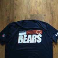 nike nfl chicago bears - страхотна мъжка тениска ХЛ, снимка 1 - Тениски - 44751397