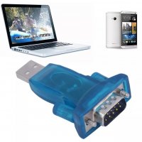 Преходник от USB 2.0 към преобразувател 9 пина, снимка 1 - Кабели и адаптери - 37305024