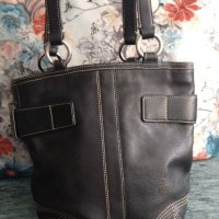 Дизайнерска дамска чанта "Coach"® / естествена кожа / genuine cowleader bag , снимка 3 - Чанти - 42604150