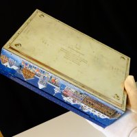 Немска метална кутия от 2000 година. , снимка 7 - Антикварни и старинни предмети - 30248578