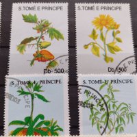 Пощенски марки чиста комплектна серия Растения, Цветя стари редки за колекция декорация - 22048, снимка 3 - Филателия - 36642246