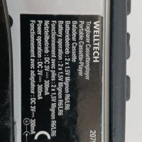 Welltech Sports Portable Cassette Player Cassette, снимка 14 - Радиокасетофони, транзистори - 44239167