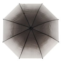 Чадър тип бастун Автоматичен полупрозрачен градиентно сиво 82 см, снимка 1 - Други - 42877469