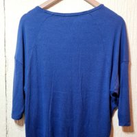 Блуза тениска Desigual синя, снимка 7 - Тениски - 40690366