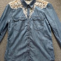 Guess denim риза , снимка 8 - Ризи - 42175911