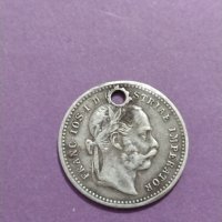 Рядка монета - 10 кройцера 1872 година Франц - Йозеф АВСТРИЯ сребро - 15062, снимка 4 - Нумизматика и бонистика - 31161545