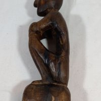 Дървена статуетка дърворезба , снимка 5 - Статуетки - 35626438
