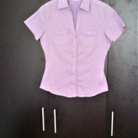 Промо оферта: Риза с къс ръкав Terranova, ХS, 100% памук, много лека и тънка, чисто нова, снимка 1 - Ризи - 37576812