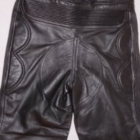 Рокерски дамски панталон от естествена кожа, номер 40, нов, снимка 7 - Спортни екипи - 39599183