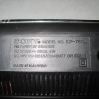 Sony ICF-760 L-3 band receiver-радиоприемник , снимка 7 - Радиокасетофони, транзистори - 25181989