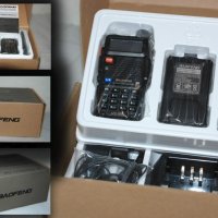 !Нова Baofeng 5R 8w Модел 2023 +3 подаръка 136-174 400-520 Mhz Радиостанция Pmr Fm фенерче до 40км., снимка 18 - Оборудване и аксесоари за оръжия - 42888548