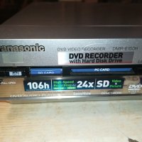 panasonic DMR-E100HEG-MADE IN JAPAN-hdd//dvd recorder 0411231015, снимка 3 - Плейъри, домашно кино, прожектори - 42847924