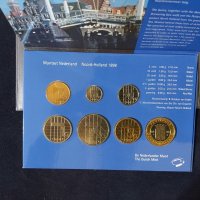 Нидерландия 1998 - Комплектен сет от 7 монети, снимка 1 - Нумизматика и бонистика - 38029513