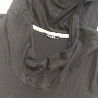 Черна рокля pudra, снимка 4 - Рокли - 31340998