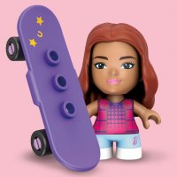 Конструктор Barbie - Скейтбордистка / Mattel, снимка 3 - Конструктори - 40166065