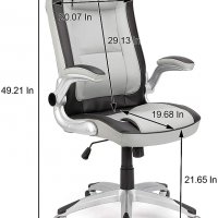 Ергономичен офис стол с мека седалка и облегалка DESSAU , снимка 3 - Столове - 35564960