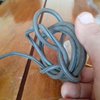 Стар захранващ кабел,Съединителен шнур #4, снимка 4 - Антикварни и старинни предмети - 31571999
