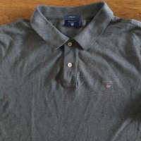 gant polo shirt - страхотна мъжка тениска Л размер , снимка 3 - Тениски - 40486486