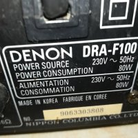 denon DRA-F100 GOLD receiver-внос germany 2210231108, снимка 16 - Ресийвъри, усилватели, смесителни пултове - 42671140