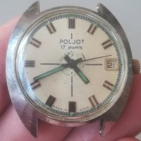 Часовник POLJOT. Made in USSR. Vintage watch. Механичен. Мъжки. ПОЛЕТ. СССР , снимка 3 - Мъжки - 44196697