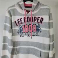 Lee Cooper - Дамски суичър с качулка Tex AOP OTH Hd, размер - L., снимка 2 - Суичъри - 39488852
